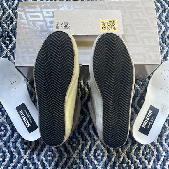 EUC Golden Goose Limited Edition (58 / 300) Mid-Star Leather & Shearling Sz 38 - Picture 10 of 16